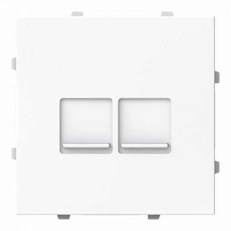 Niessen 2CLA881640A1101 Flat top 2 supports with BL shutter